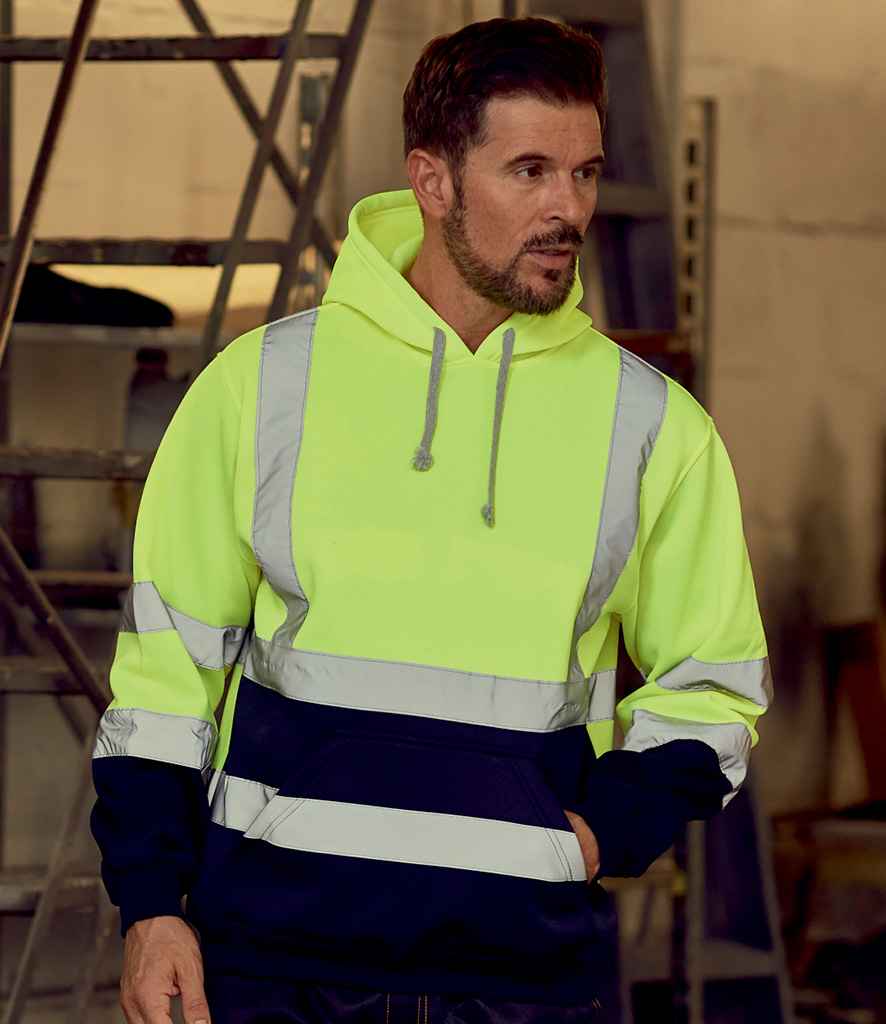 Yoko Hi-Vis Pull Over Hoodie - PenCarrie
